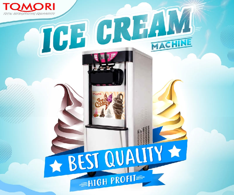 Tomori Soft Ice Cream Machine